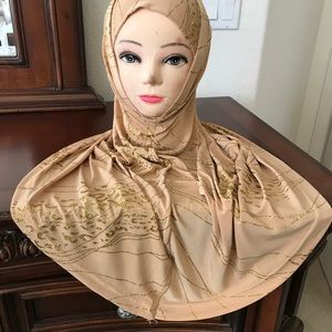 Women’s 2pieces Hijab/wraps one size fits all NWOT